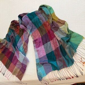 Colorful Silk Scarf